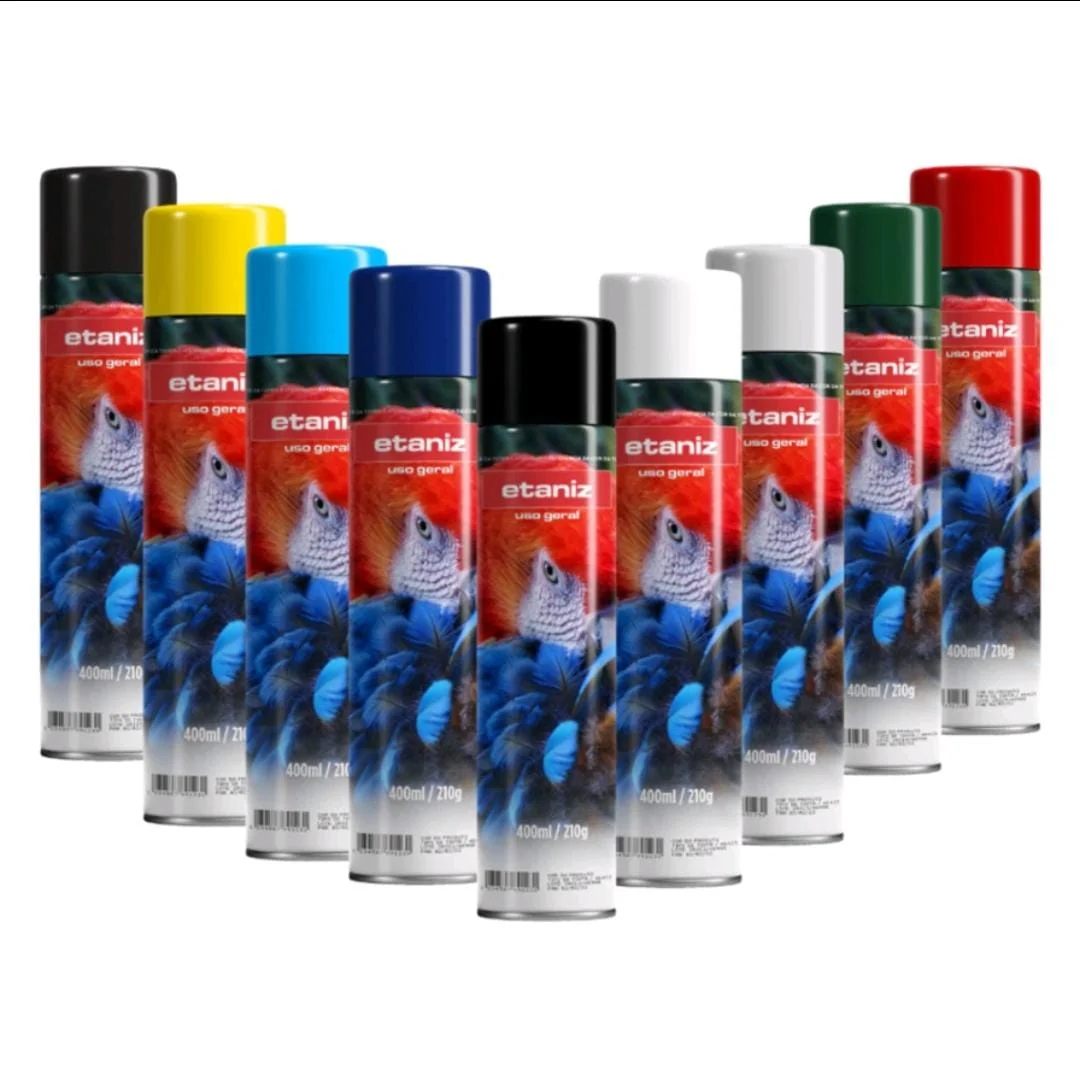 Linha tinta spray ETANIZ
